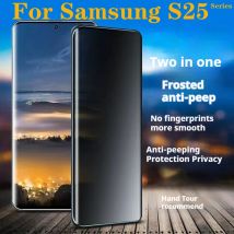 S25Ultra Matte Privacy Hydrogel Film für Samsung S25 Ultra Anti Peeping Displayschutzfolie Galaxy S25+ S25Plus Soft Frosting
