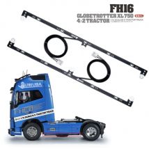 SBD-FF3 Side Skirt Light For Tamiya 1/14 Volvo Fh16xl 750 4x2 Remote Control Tractor Truck 56375 DIY Modified Toys Car Parts