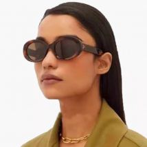 Vielseitige Mode Sonnenbrillen Neue Ovale Rahmen Sonnenbrille Retro Kleine Rahmen Brillen Y2K Straße Foto Gläser Weiblich