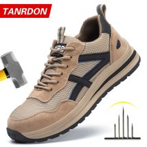 Scarpe da lavoro antinfortunistiche Scarpe da costruzione anti-sfondamento con testa in acciaio Scarpe da ginnastica antiscivolo indistruttibili Calzature traspiranti