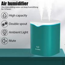 Umidificatore d'aria USB da 2000ML doppia porta Spray olio essenziale aromaterapia Humificador Cool