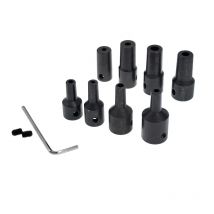 1 Stück jt0 b10 b12 Bohrfutter Motorwelle Pleuel 4mm/5mm/6mm/8mm/10mm/12mm Wellen hülse Stahl Kupfer kupplung