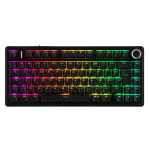 ISO-FR Layout AULA F75 75% AZERTY French Layout Wired/Bluetooth/2.4G Wireless Mechanical Gaming Keyboard RGB Backlighting 4000mAh Battery For Win/Mac