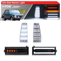 84-96 XJ Luce di segnalazione Combo LED Parcheggio/Indicatore di direzione + Parafango angolare Indicatore laterale Lampade per Jeep Cherokee XJ 1984-1996 Comanche