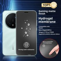 3PCS Front Matte Hydrogel Film for Honor Magic8 Pro Soft TPU Film for Honor Magic7 Pro Magic6 Lite Screen Protector Not Glass
