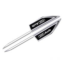 Auto Foglia Bordo Lato Adesivo Decorativo Etichetta Corpo Lama Decalcomanie Per Audi Sline A1 A3 A4 A5 A6 A7 A8 B8 B9 B6 C6 Q2 Q3 Q5 Q7 Q8 TT