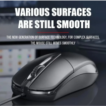 USB Optical Wired Mouse Laptop Home Office Mouse Anti Slip Roller 3D 1200DPI Game Mause Computer Accessories For PC Desktop