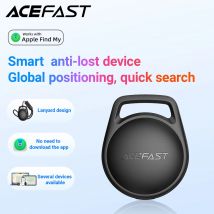 ACEFAST Smart Tag Work with Find My App For iPhone 13 14 15 16 17 Portable GPS Locator Tracking Device For Pet Key Anti lost Tag