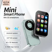 Globale Version KING9000 4G Mini Smartphone 3.0" Dual SIM 16GB+2GB Android OS Google Play Original kleines Mobiltelefon Google Play