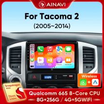 Ainavi Auto Radio Für Toyota Tacoma 2 N200 Hilux 2005-2013 Drahtlose Carplay Android Auto Auto Multimedia Player Stereo GPS DSP