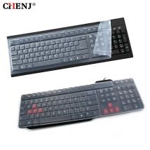 1pc universelle wasserdichte Silikon Desktop-Computer Tastatur abdeckung klare Hauts chutz folie Schale staub dichte Schutz folie