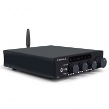 O-NOORUS D4 TPA3255 PFFB-Verstärker mit HDMI ARC Bluetooth 5.3 USB optischer Multi-Input-Verstärker-Subwoofer für 2.1 Kanal
