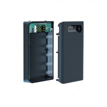 5 x 18650 Battery Charging Box External 5V 2A Power Bank Case Shell Type C Dual USB Charger For Battery Storage Box