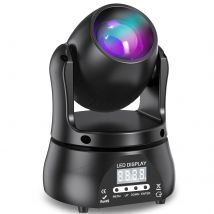 U'King 40W Beam Moving Head Licht DMX512 RGBW Bühnenlicht für DJ Konzert Party Hochzeit Nachtclub Professionelle Effektbeleuchtung