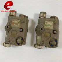 Tactical Airsoft PEQ-15 PEQ15 LA5C Red Dot Green Blue IR Fill Light Laser Indicator Weapon Scout Light LED Strobe Flashlight PEQ