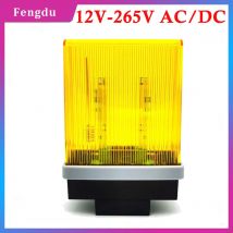 Protezione di sicurezza Luce lampeggiante lampeggiante per allarme luce cancello 12V-265V AC/DC