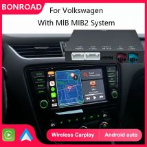 Bonroad Wireless Carplay Android Auto Modulo Box Per VW Volkswagen Skoda Octavia A5 Golf 7 Polo Passat B8 MIB MIB2