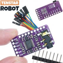 Interfejs I2S PCM5102A dekoder DAC GY-PCM5102 moduł odtwarzacza I2S dla Raspberry Pi płyta formatu pHAT cyfrowa płyta audio PCM5102