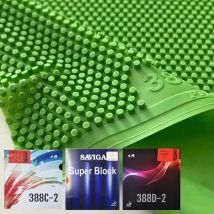Fast Attack OX Tischtennis-Gummi, nicht aushärtend, lange Noppen, Ping-Pong-Gummi ohne Schwamm, SAVIGA Super Block Dawei 388C-2