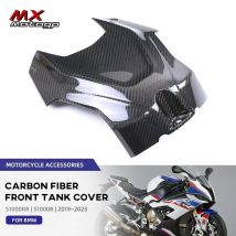 Motorrad Carbon Vorne Kraftstoff Tank Airbox Abdeckung Schutz Für BMW S1000RR S1000R M1000RR M1000R 2021-2025 S1000 RR/R