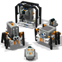 Technische elektrische MOC-Bausteine, 6-Bein-Laufroboter, RC, omnidirektionales Robotermodell, DIY-Steine, Blöcke, Spielzeug für Kinder
