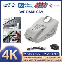 Wifi auto dvr dash cam für mercedes benz c klasse w205 s205 glc x253 cls w219 e klasse w212 w213 c e glc 200 220d 260 300 dashcam