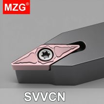 MZG SVVCN1010 SVVCN1212 SVVCN1616 SVVCN2020 SVVCN2525 Externer Drehhalter VCGT VCMT Hartmetalleinsatz SVVCN Drehmaschinen-Schneidwerkzeuge