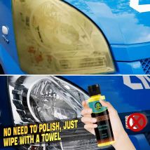 Scheinwerfer vergil bter Restaurator für Autos chein werfer Reparatur Vergilbung Sanierung Aufhellung Beschichtung mittel Creme Lenre stoream