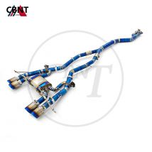 CBNT Auto-Auspuff für BMW S58 G80 G82 M3 M4 3.0T Valved Catback Single Midpipe Schalldämpfer TC4 Titanlegierung Qualitäts-Auspuffanlagen