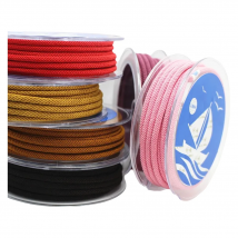 3mm  Twisted Twine Milan Cord Jewelry Accessories Macrame Rope  Necklace String Cords 2m/roll 16color