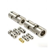 Universal Joint Metal Cardan for Rc Boat Car 2mm/2.3mm/3mm/3.175mm/4mm/5mm/6mm/8mm/10mm Gimbal Couplings Motor Shaft Connector