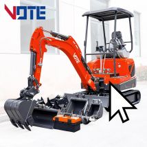Mini Escavatore Cingolato Nuovo con Motore EPA, 2 Tonnellate, 1.8 Tonnellate, Consegna Rapida