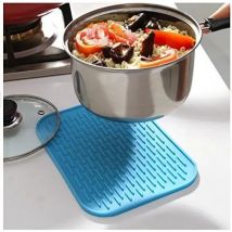 Durevole e flessibile portapentola in silicone, sottobicchieri, portapentola, antiscivolo, resistente al calore, cuscinetto isolante per stoviglie