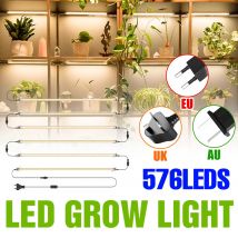LED Plants Grow Light Strip Full Spectrum Indoor Flower Seeds Hydroponics Succulent Vegetable Cultivation Lamp Growth Box AC220V