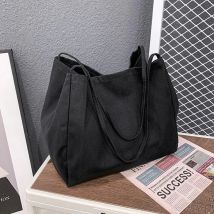 Lässige Einkaufstaschen aus Segeltuch mit großer Kapazität, hochwertige, umweltfreundliche, wiederverwendbare Einkaufshandtasche für Frauen, Reise-Umhängetaschen, tägliche Tasche