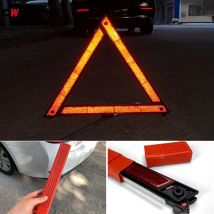 Auto Dreieck Reflektierende Stativ Notfall Panne Warnung Reflektierende Aufkleber Sicherheit Gefahr Faltbare Stop Zeichen Auto Zubehör