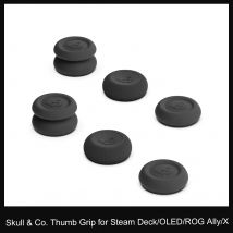 Skull & Co. Daumengriff-Set FPS CQC Joystick-Kappe Thumbstick-Abdeckung für Steam Deck/OLED/ROG Ally/X Spielzubehör (6 Stück/Packung)