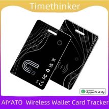 GPS Tag Wallet Location Tracker Card Airtag Wireless Charging GPS Smart Tag Work with Apple Find My APP Air Tag for Bags for IOS
