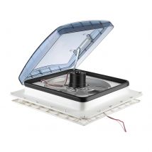 3-biegowy ręczny wentylator dachowy do kampera 12V, wentylator wentylacyjny do przyczepy kempingowej, świetlik dachowy do kampera o rozmiarze otworu 40*40 cm