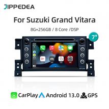 Android 13 Qualcomm 8G 256G CarPlay GPS Navigation WiFi Bluetooth Auto Multimedia Player Radio Für Suzuki Grand Vitara 2005-2016