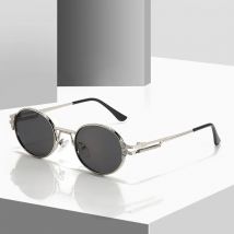 2023 neue runde rahmen retro personal isierte metall sonnenbrille sonnenbrille für männer und frauen