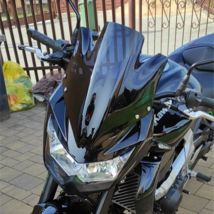 Alerón negro ahumado de alta calidad para parabrisas, deflector de viento para Kawasaki Z750, Z750R, 2007, 2008, 2009, 2010, 2011, 2012