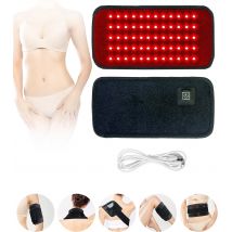 60 LEDs Red＆Infrared Light Therapy Belt 850nm 660nm Back  Burn Fat Wrap Slimming Machine Waist Heat Pad Full Body