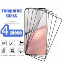 4 stücke Für Huawei Honor X9d Glas Honor X9D Gehärtetem Glas Telefon Schutzhülle Volle Abdeckung Kleber HD 9H Telefon screen Protector Honor X9d
