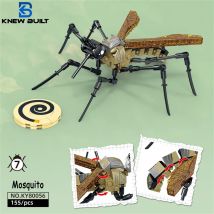 Mosquito Insects Building Blocks Toys Set - Long-Lasting Play for Kids, Great Collectible Models Orchid Mantis Redviidae & More