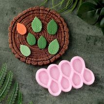 DIY 3D Blatt Baum Silikon Formen Ahorn Blätter Fondant Kuchen Schokolade Form Party Backen Werkzeuge Kuchen Dekoration Zubehör