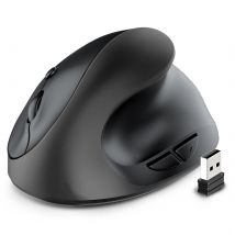 Drahtlose vertikale Maus, ergonomisches Design, geräuscharme Taste, 1600 DPI, verstellbar, Plug-and-Play, Bürogebrauch, Mause, Spielen, Spielmäuse