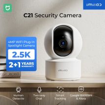 Telecamera di sicurezza IP IMILAB C21 2.5K App MiHome 360 °   Baby monitor per visione notturna con app, audio bidirezionale, rilevamento AI
