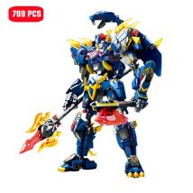 SEMBO 799 stücke Xuanwu Magie Rüstung Modell Bausteine MOC Tier Schildkröten Transforming Mecha Montage Ziegel Jungen Spielzeug Kinder Geschenke