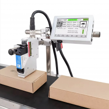 Xinkjet 12.7/25.4mm Online Inkjet Printer Production Line Date Batch Number QR Code Automatic TIJ Coding Printing Machine